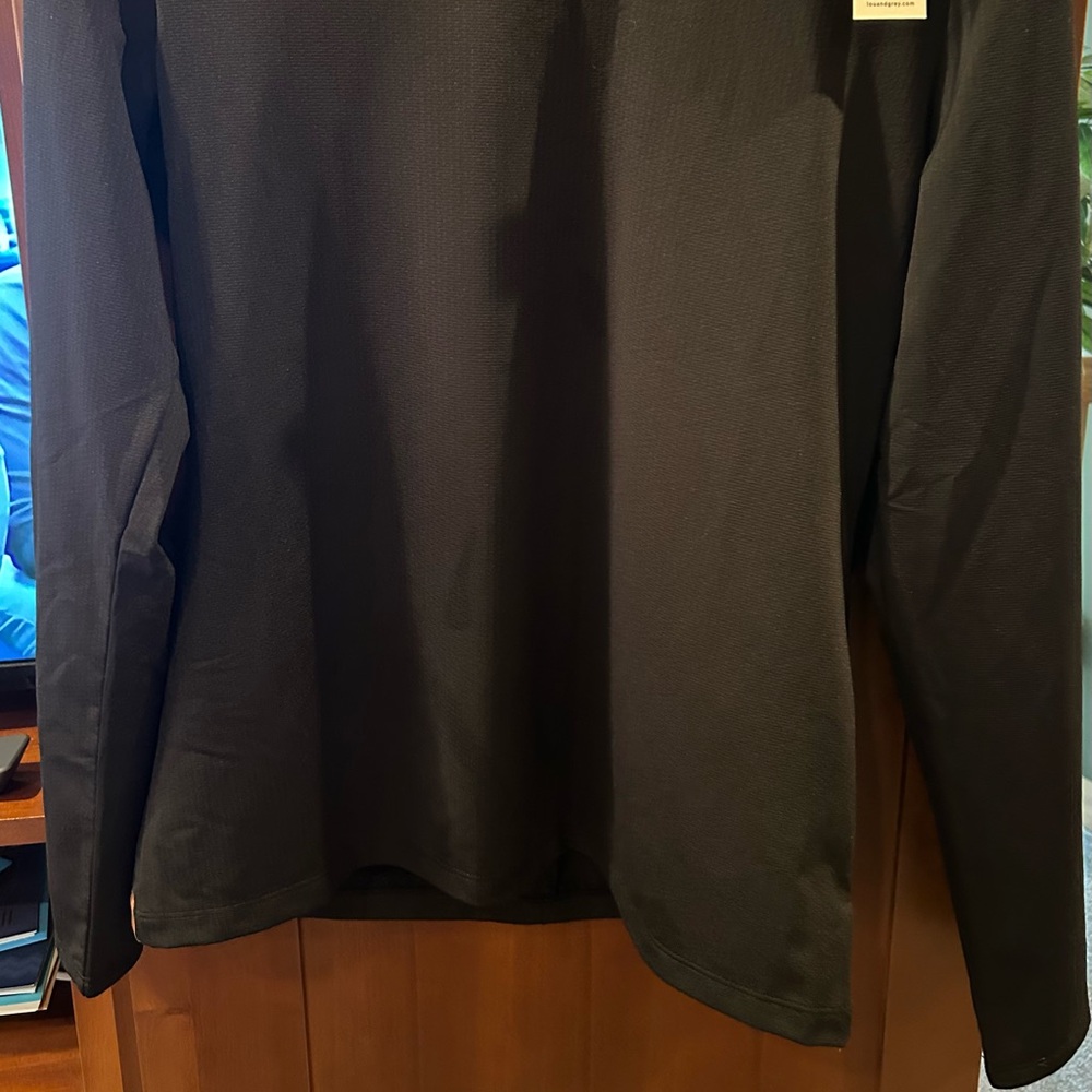 Lou & Grey Black Long Sleeve Top